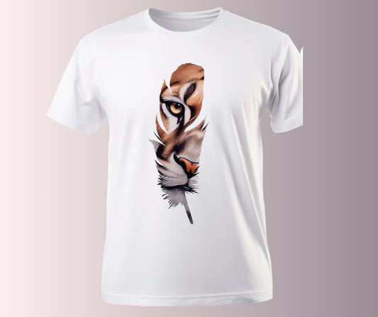 Men's Cotton Graphic Sublimation Round Neck T-Shirt - 1 Pc