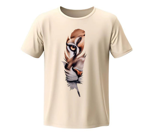 Men's Cotton Graphic Sublimation Round Neck T-Shirt - 1 Pc