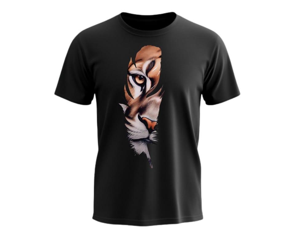 Men's Cotton Graphic Sublimation Round Neck T-Shirt - 1 Pc