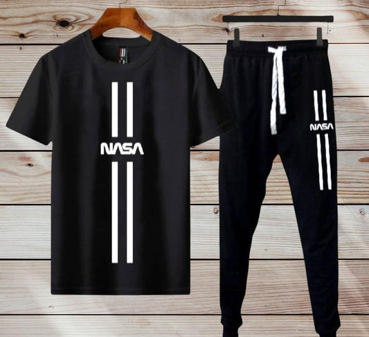 2 Pcs Men's Dri Fit Printed Track Suit