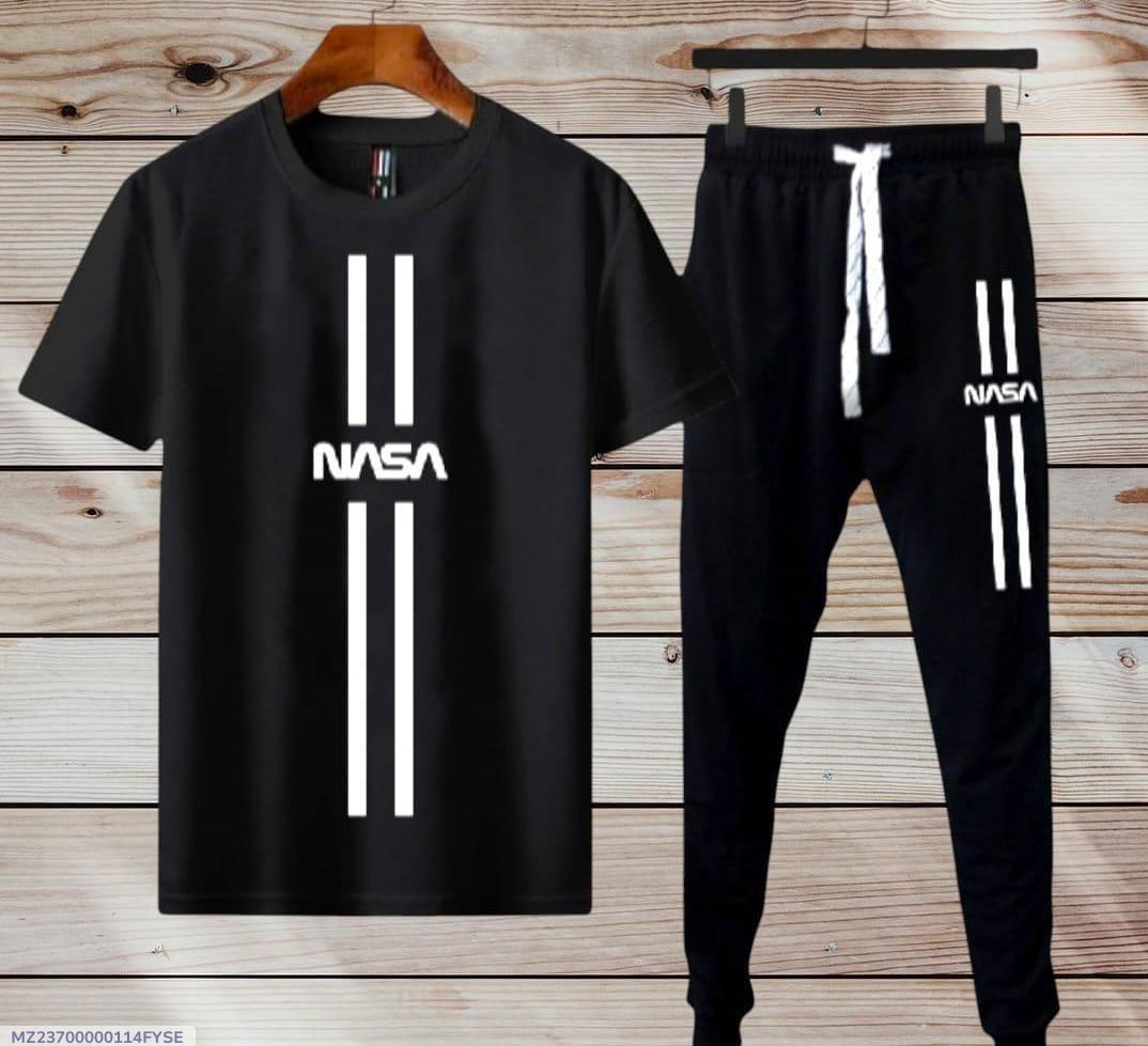 2 Pcs Men's Dri Fit Printed Track Suit