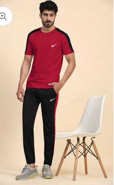 2 Pcs Men's Micro Interlock Texture Track Suit